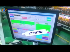 Proceso de ensayo de las TIC en la línea de producción SMT